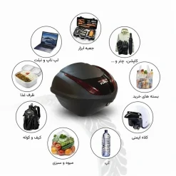 Alternative view of باکس موتورسیکلت مدل PLUS+